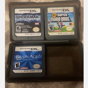 3 Nintendo Ds games